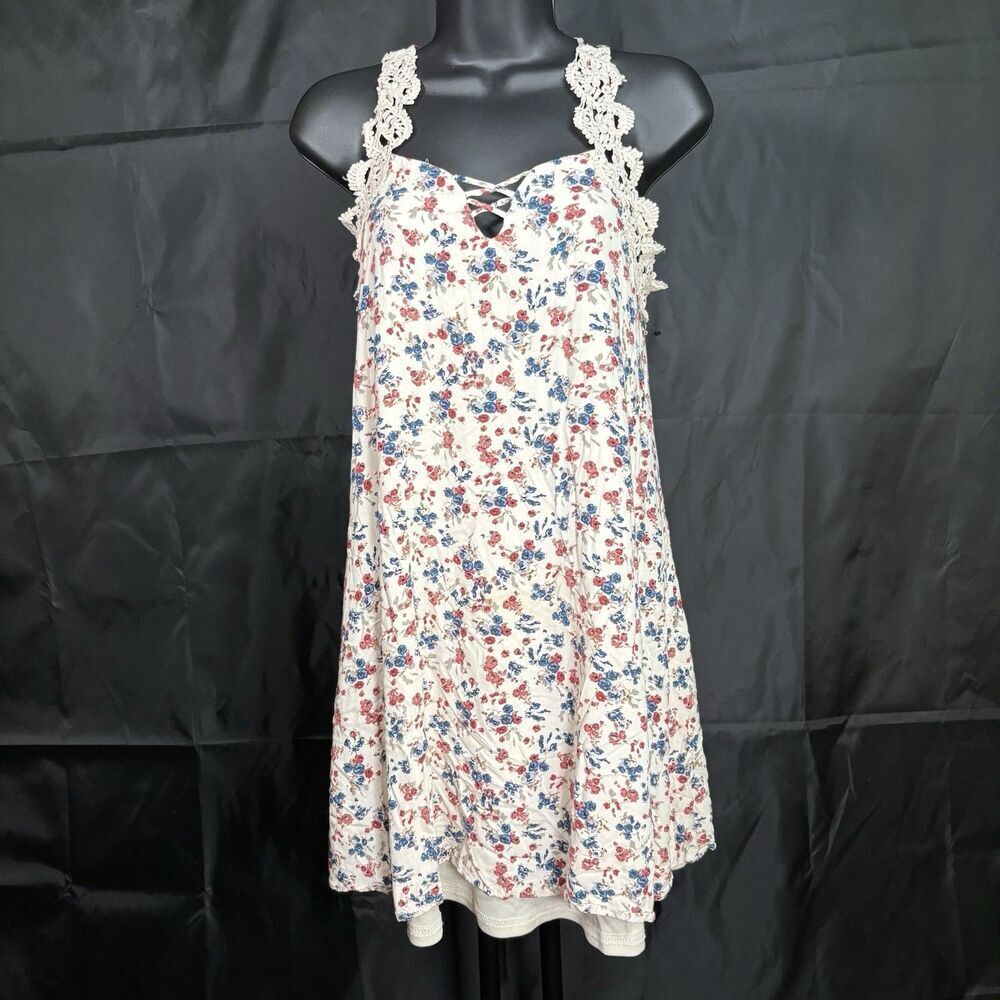 Magnolia South Dress Size Small  Sundress Floral Spaghetti Straps - Picture 2 of 10